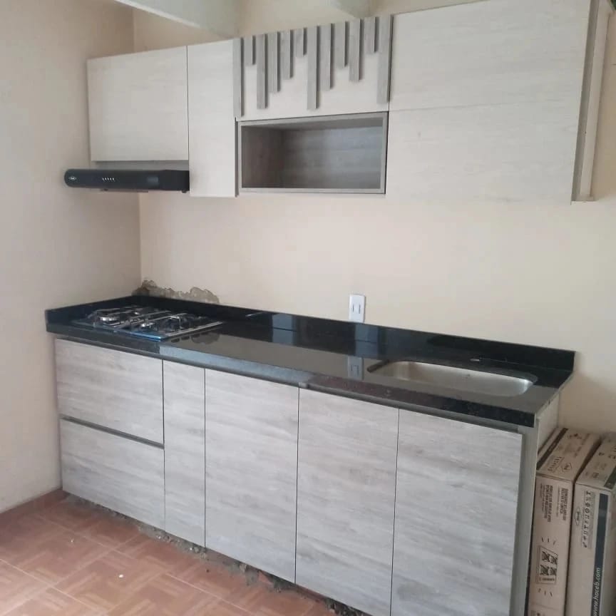 Cocina integral moderna - proyecto real